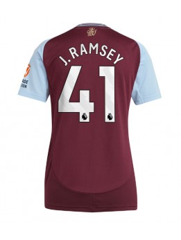 Aston Villa Jacob Ramsey #41 Replika Hemmakläder Dam 2024-25 Kortärmad